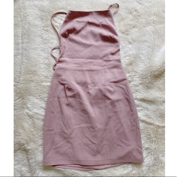 SOLD NWT Superdown Lace Up Mini Dress - Picture 6 of 7